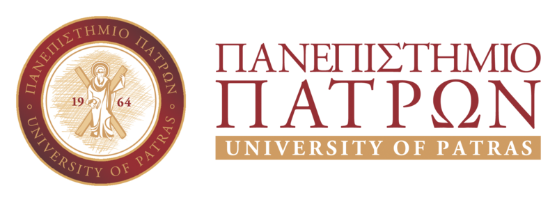 University of Patras logo with name